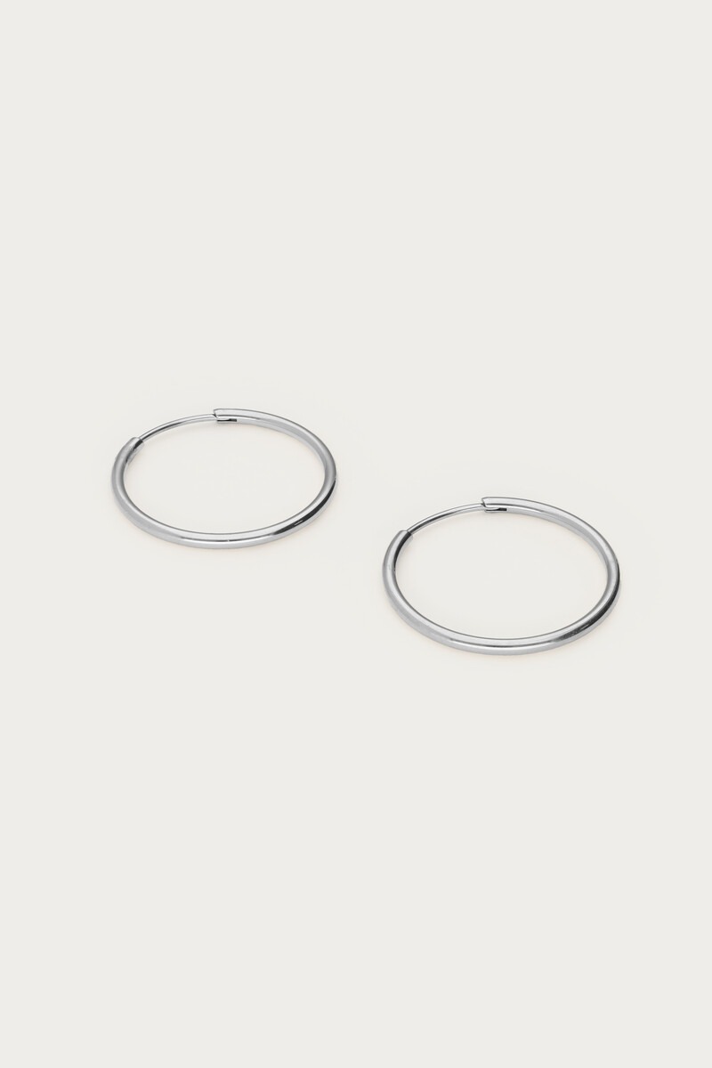 Basic hoop earrings medium | My Jewellery
