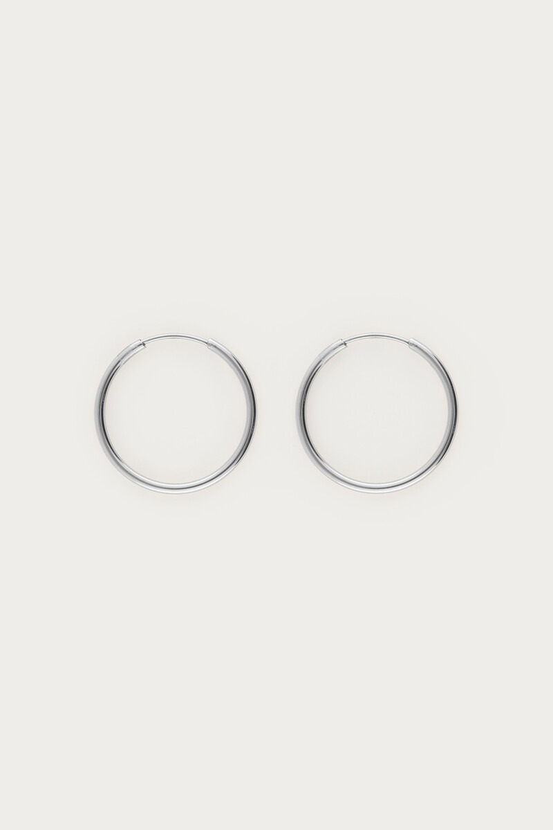 Basic hoop earrings medium | My Jewellery