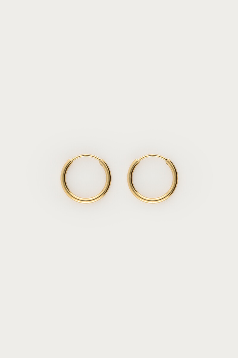Basic hoop earrings small | My Jewellery