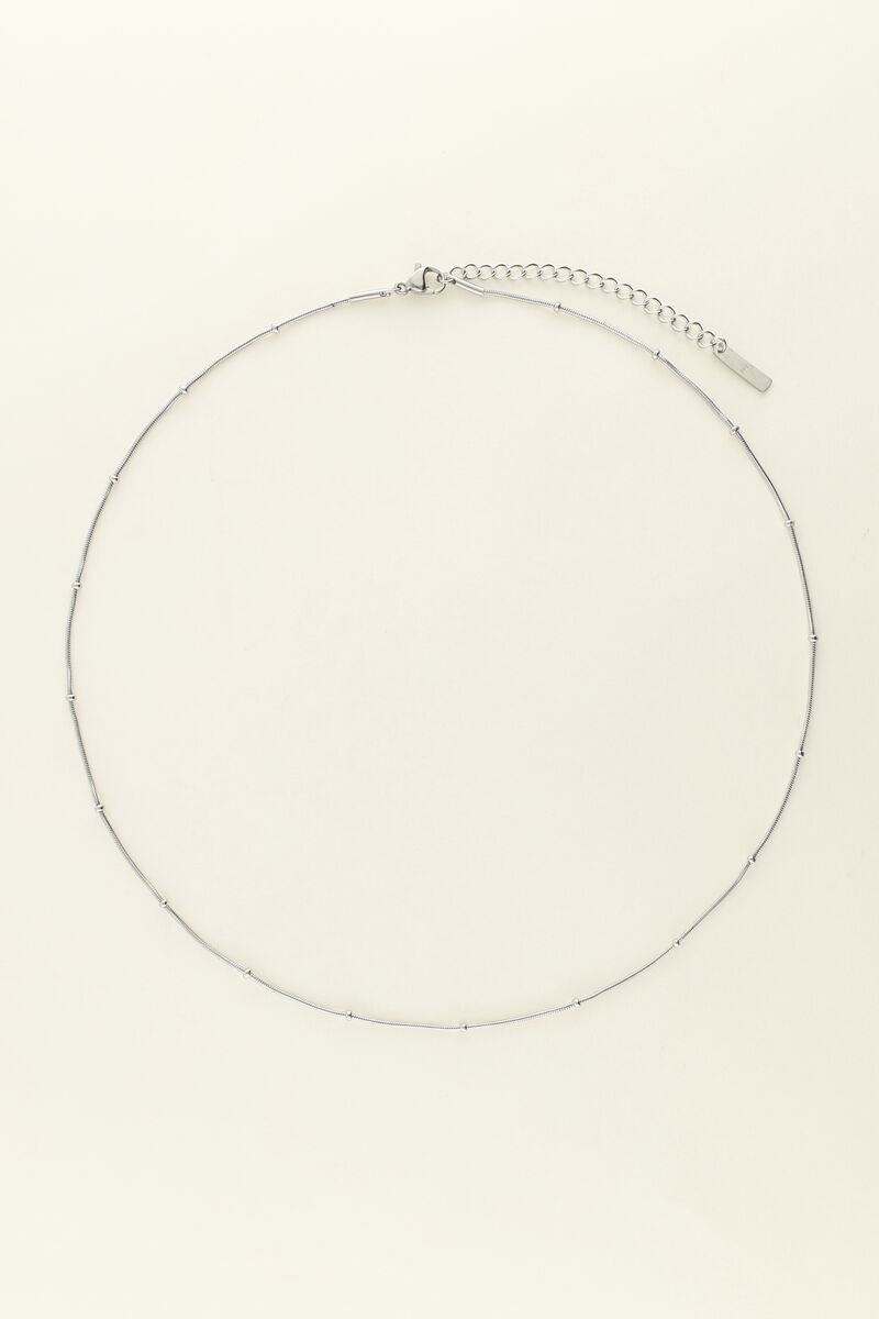 Collier chaîne petites boules