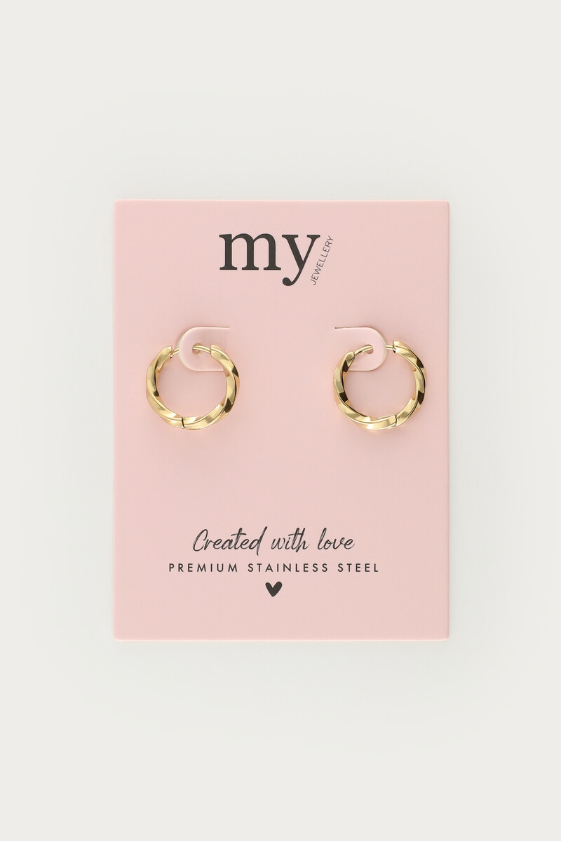 Basic twisted earrings | My Jewellery