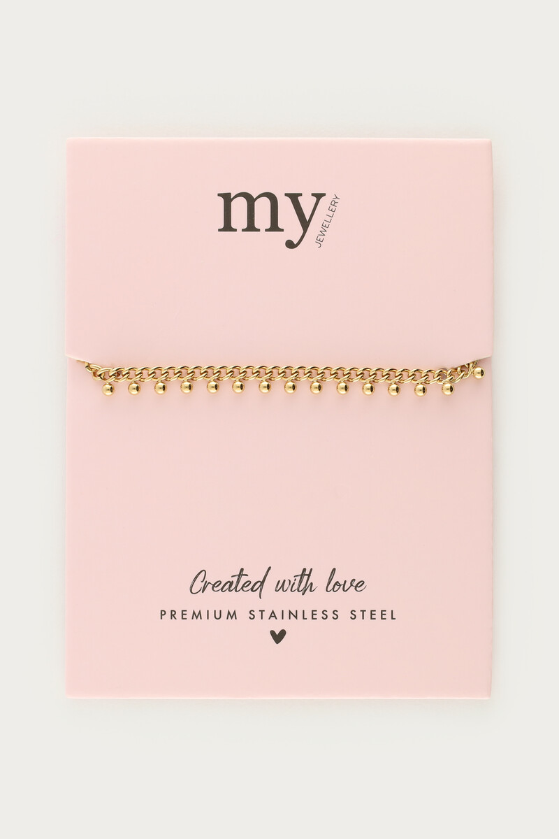 Beaded chain bracelet | My Jewellery