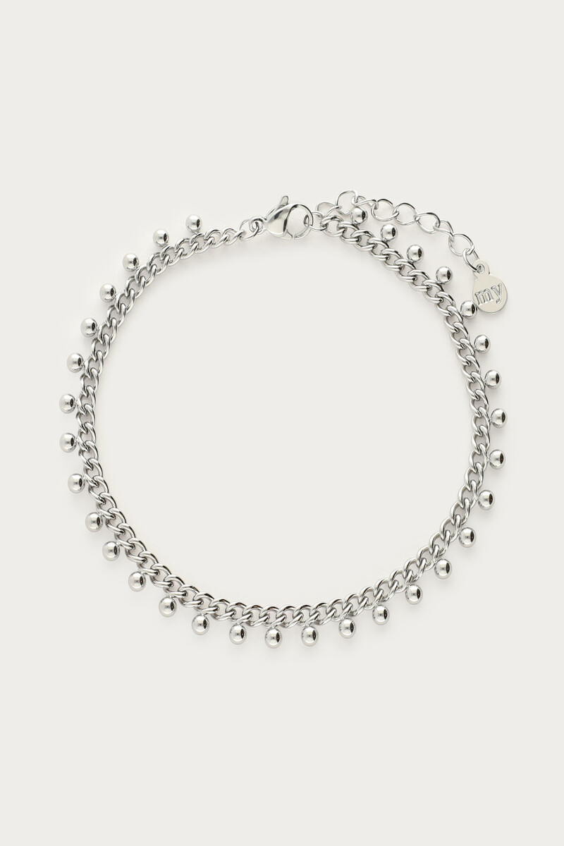 Beaded chain bracelet