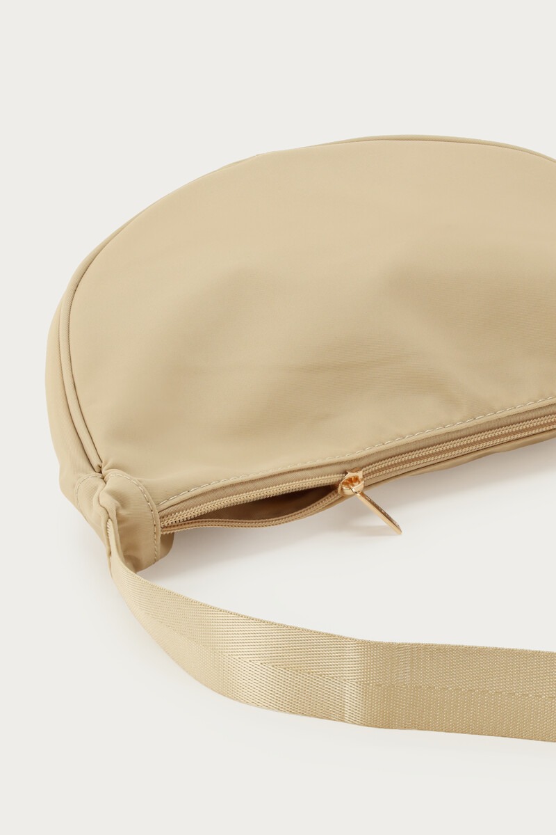 Beige basic crossbody bag small | My Jewellery