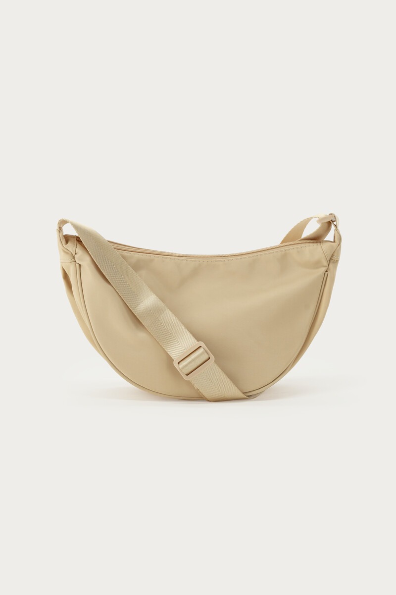 Beige basic crossbody bag small | My Jewellery