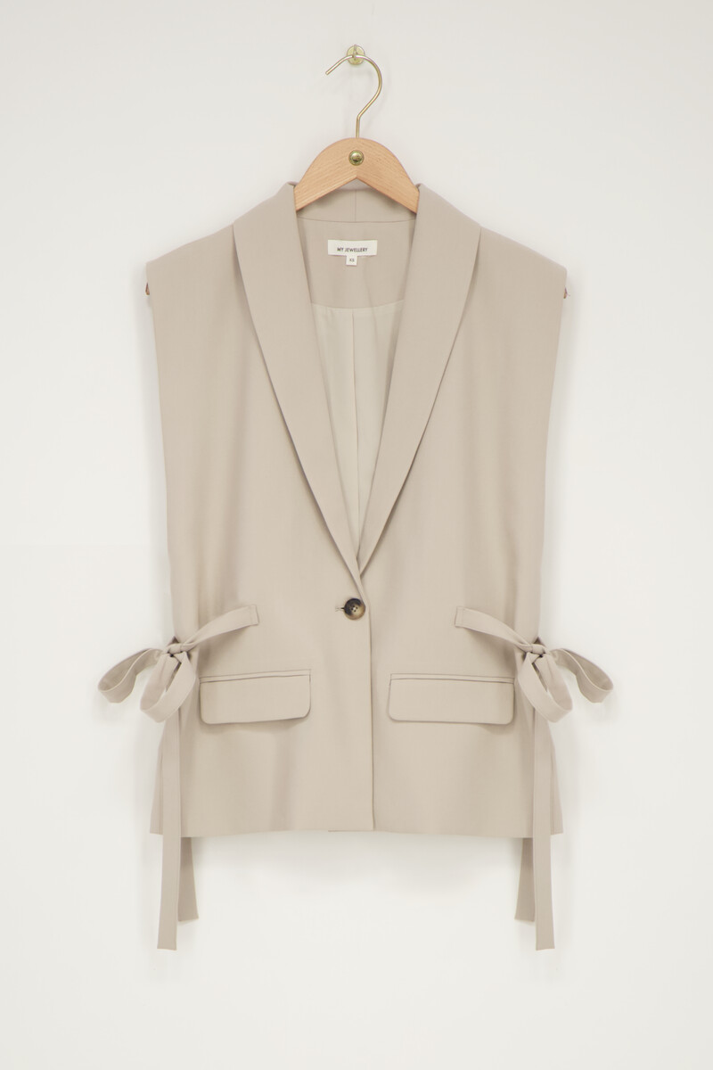 Gilet de costume avec nœuds | - My jewellery - Modalova