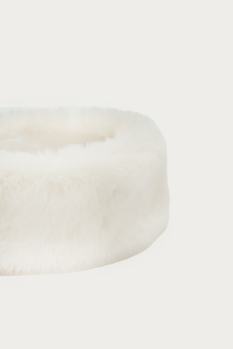 Beige headband faux fur | My Jewellery