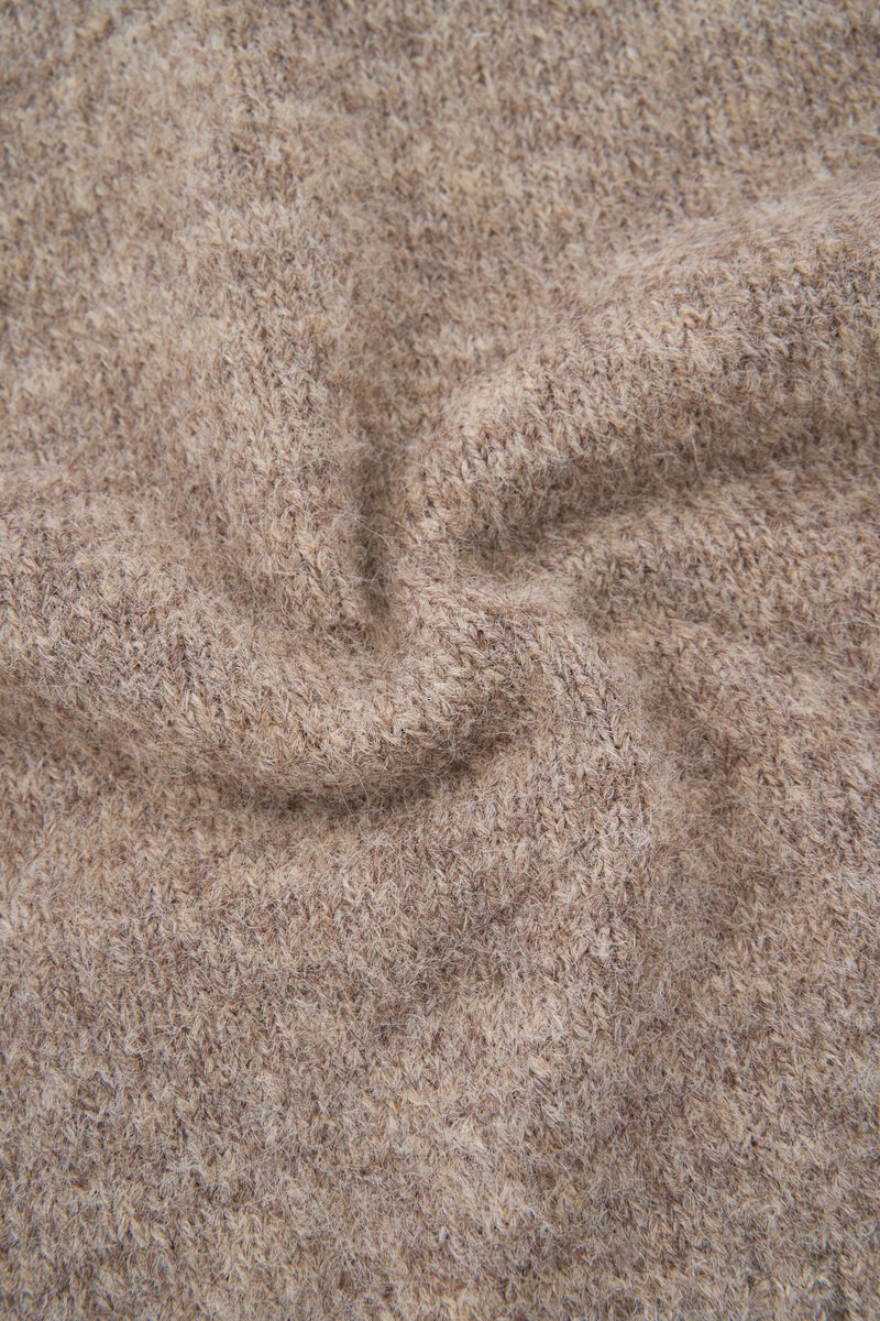 Beige Oversized Knitted Sweater | My Jewellery