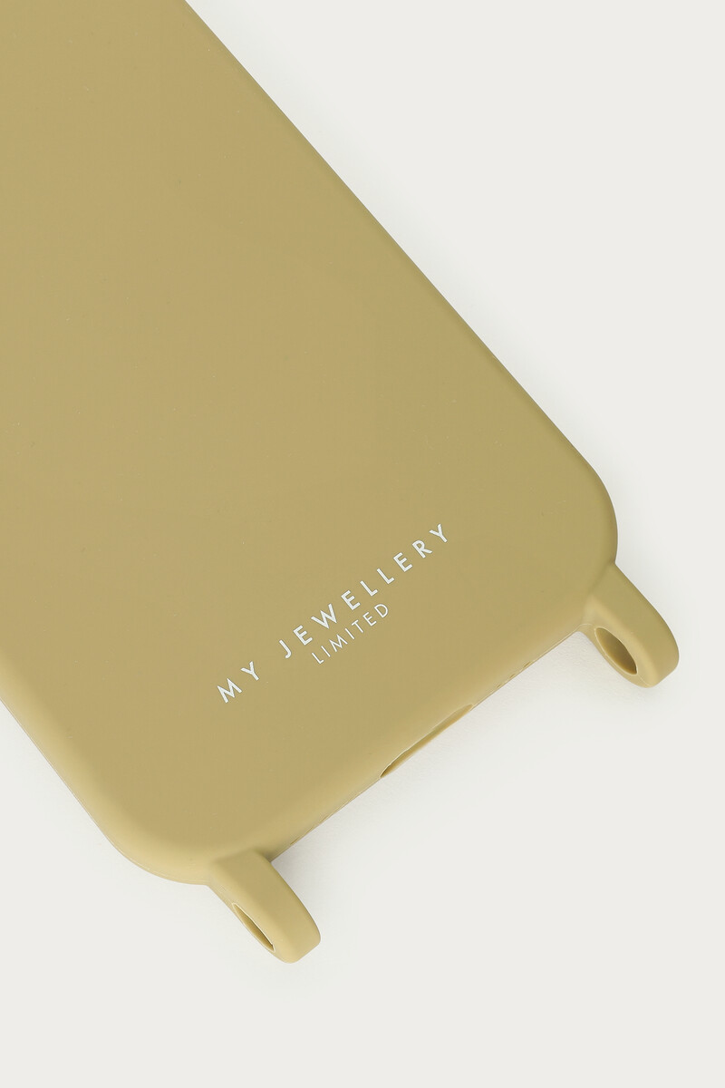 Beige Silicone Phone Case | My Jewellery