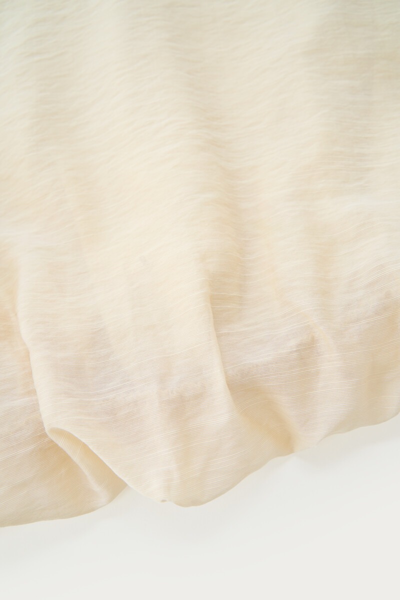 Beige sleeveless top in balloon look | My Jewellery