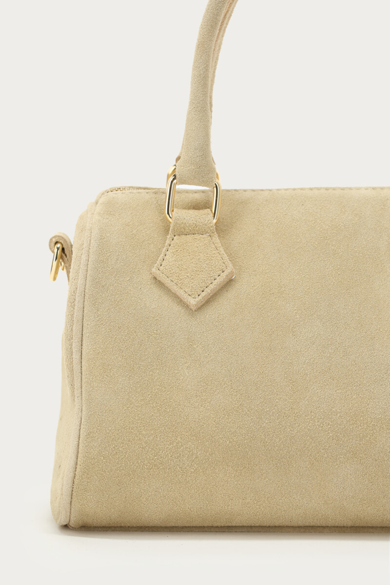 Beige suede bag | My Jewellery