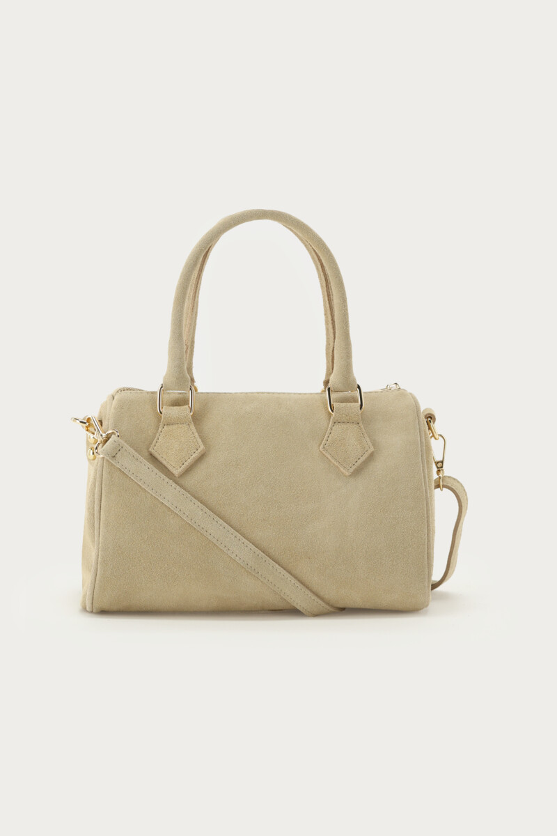 Beige suede bag | My Jewellery