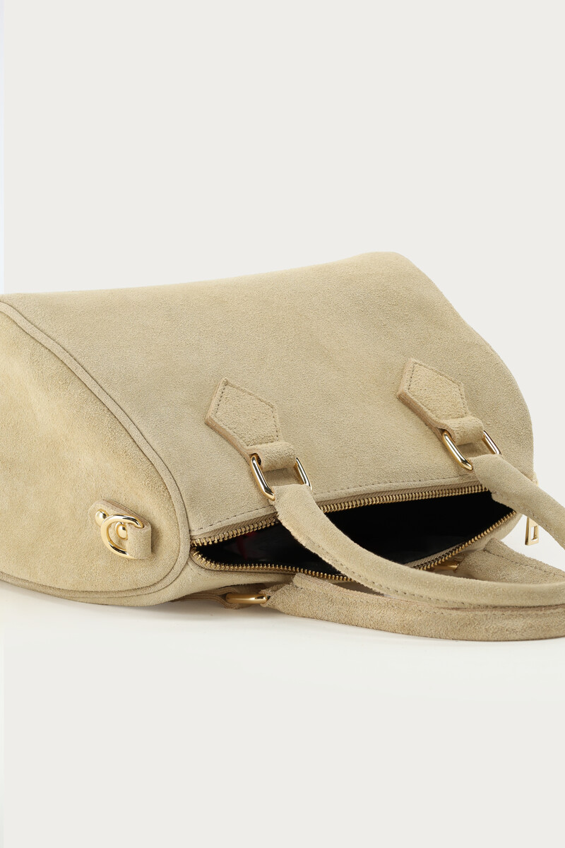 Beige suede bag | My Jewellery