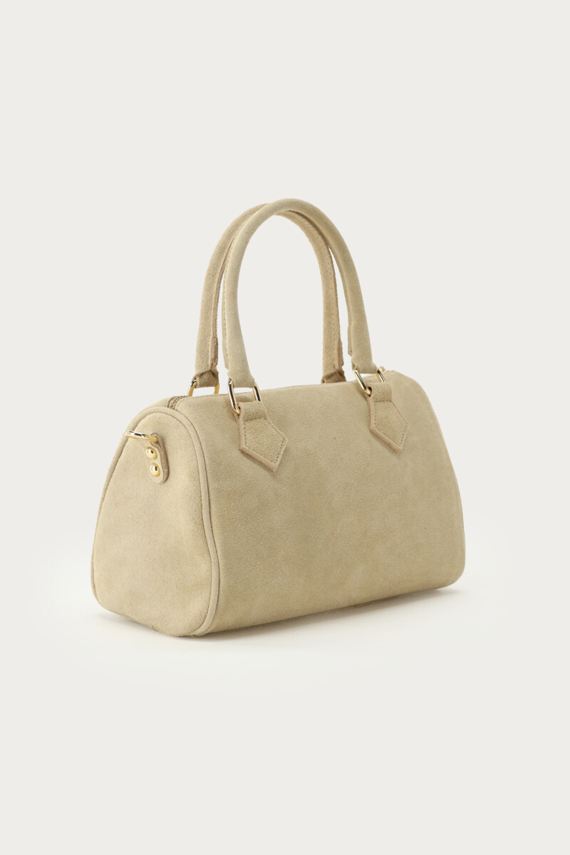 Beige suede bag | My Jewellery