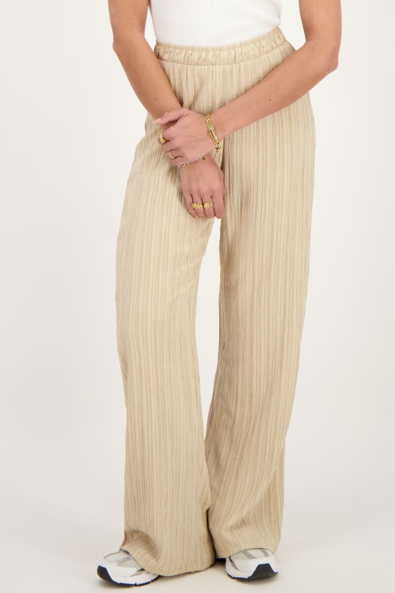 Wide leg crinkle pants new arrivals