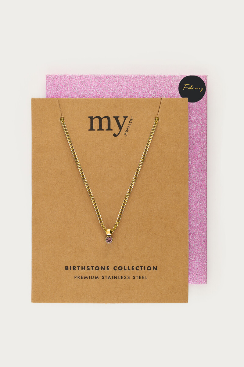 Ketting met geboortesteen