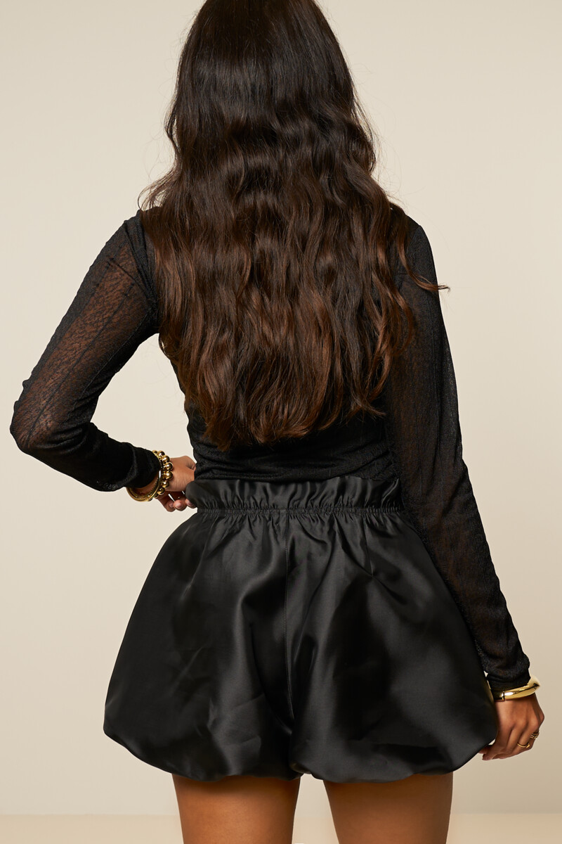 Black balloon shorts | My Jewellery