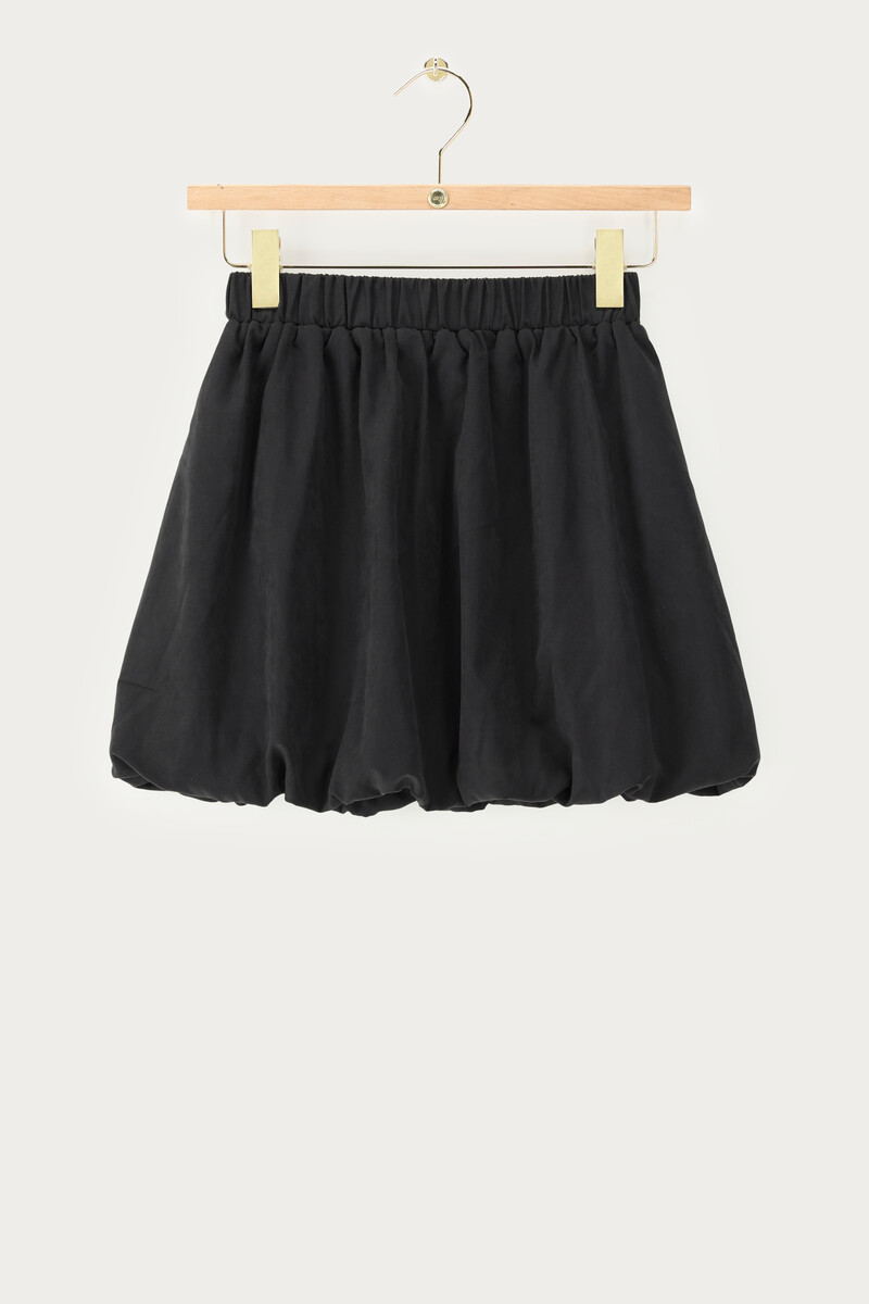 Black balloon skirt with elastic band | My Jewellery