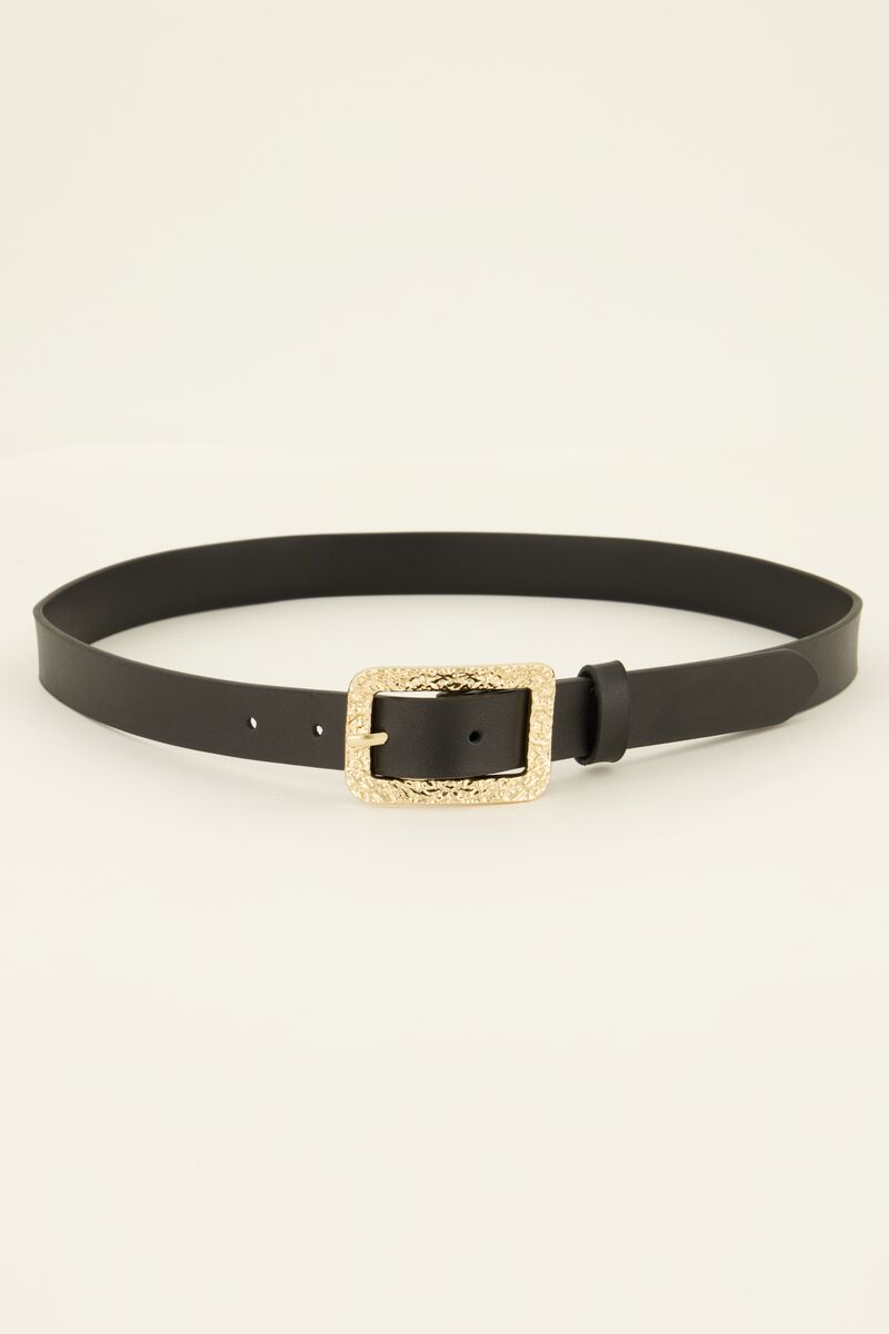 Ceinture en cuir√† boucle couleur | - My jewellery - Modalova