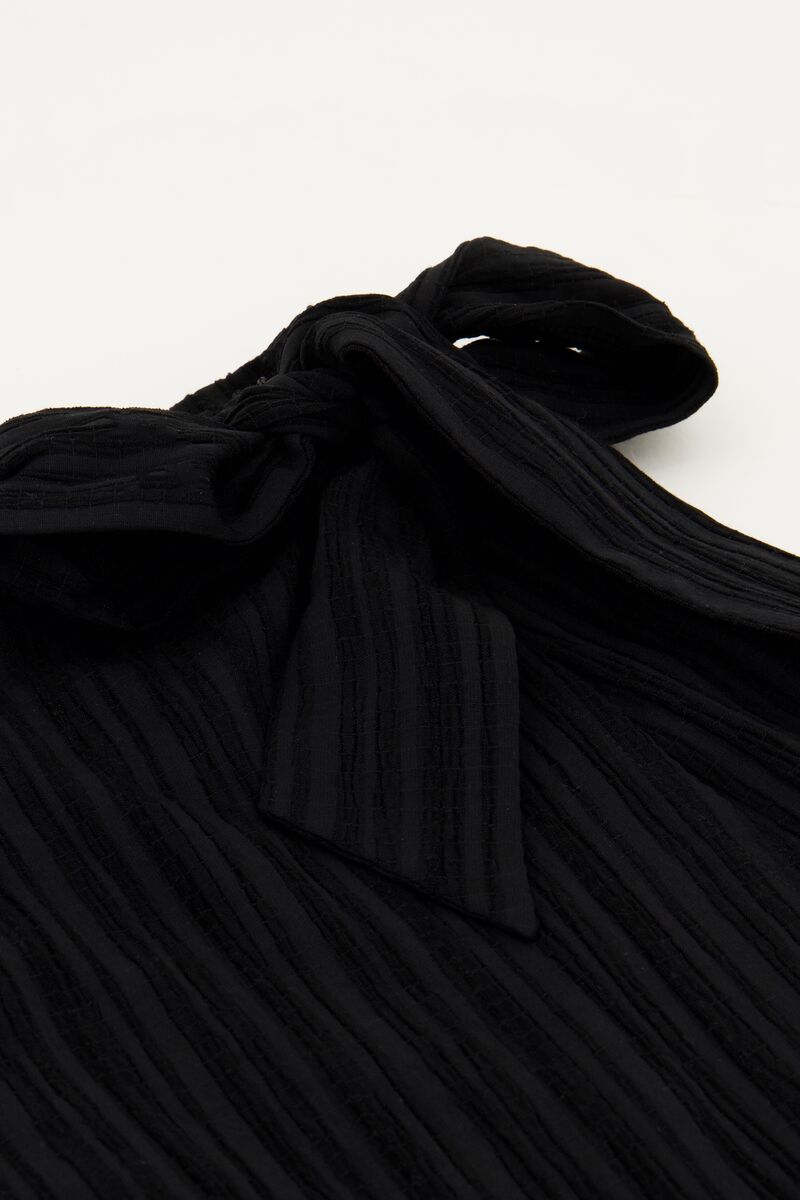 Black crinkle wrap skort | My Jewellery