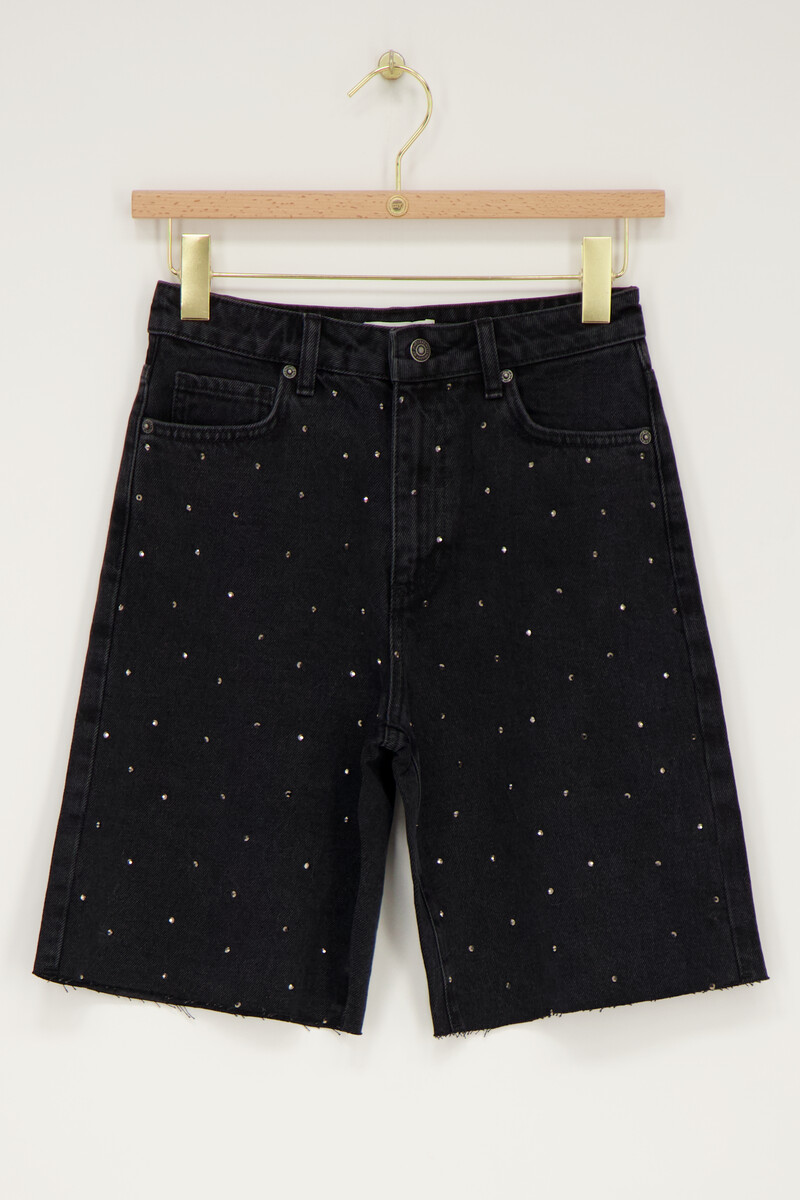 black-denim-bermuda-shorts-with-rhinestones