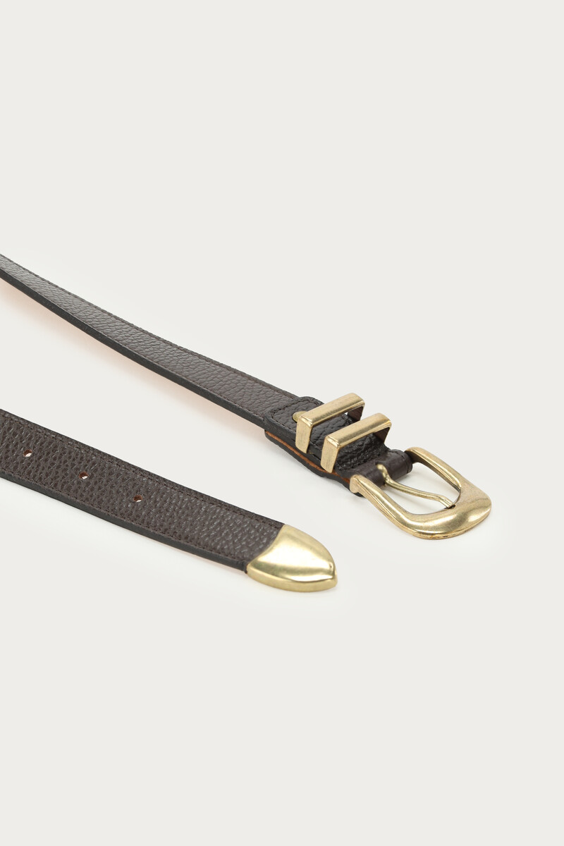 Black leather belt | My Jewellery