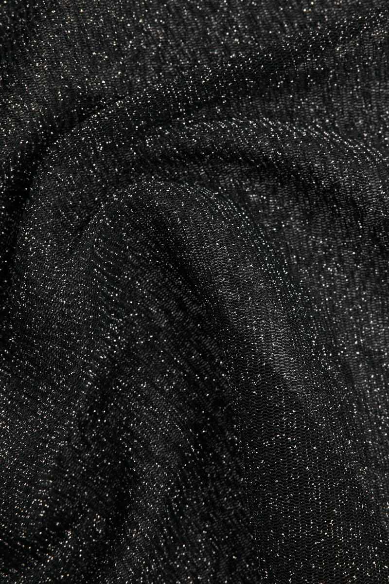 Black mesh top with glitter | My Jewellery