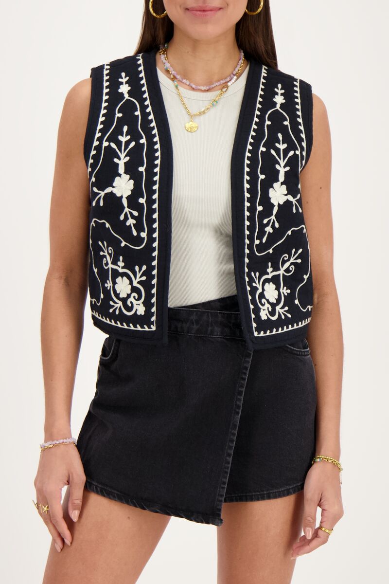 Gilet mousseline outlet