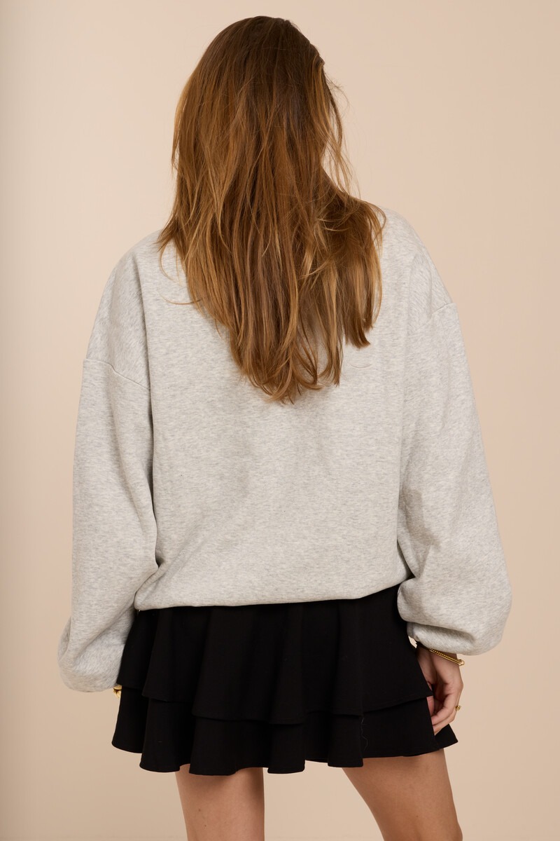 Black skirt with draping | My Jewellery