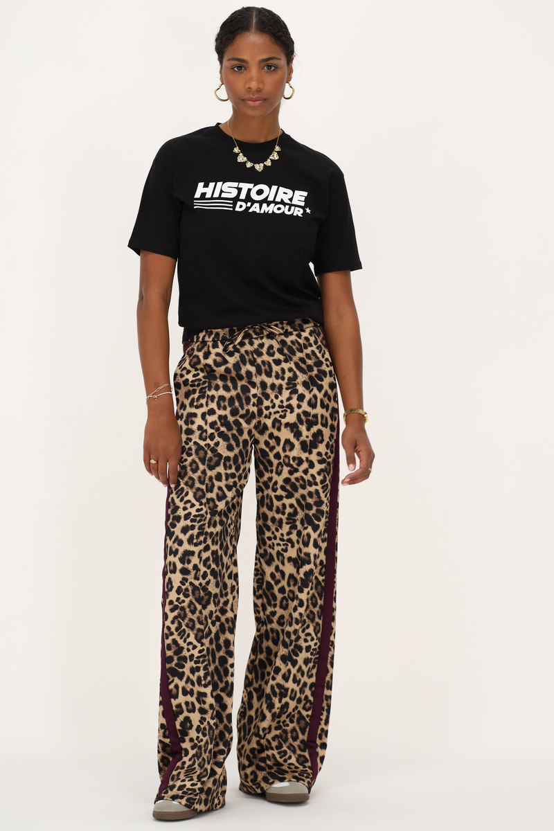 Black t-shirt histoire d'amour | My Jewellery