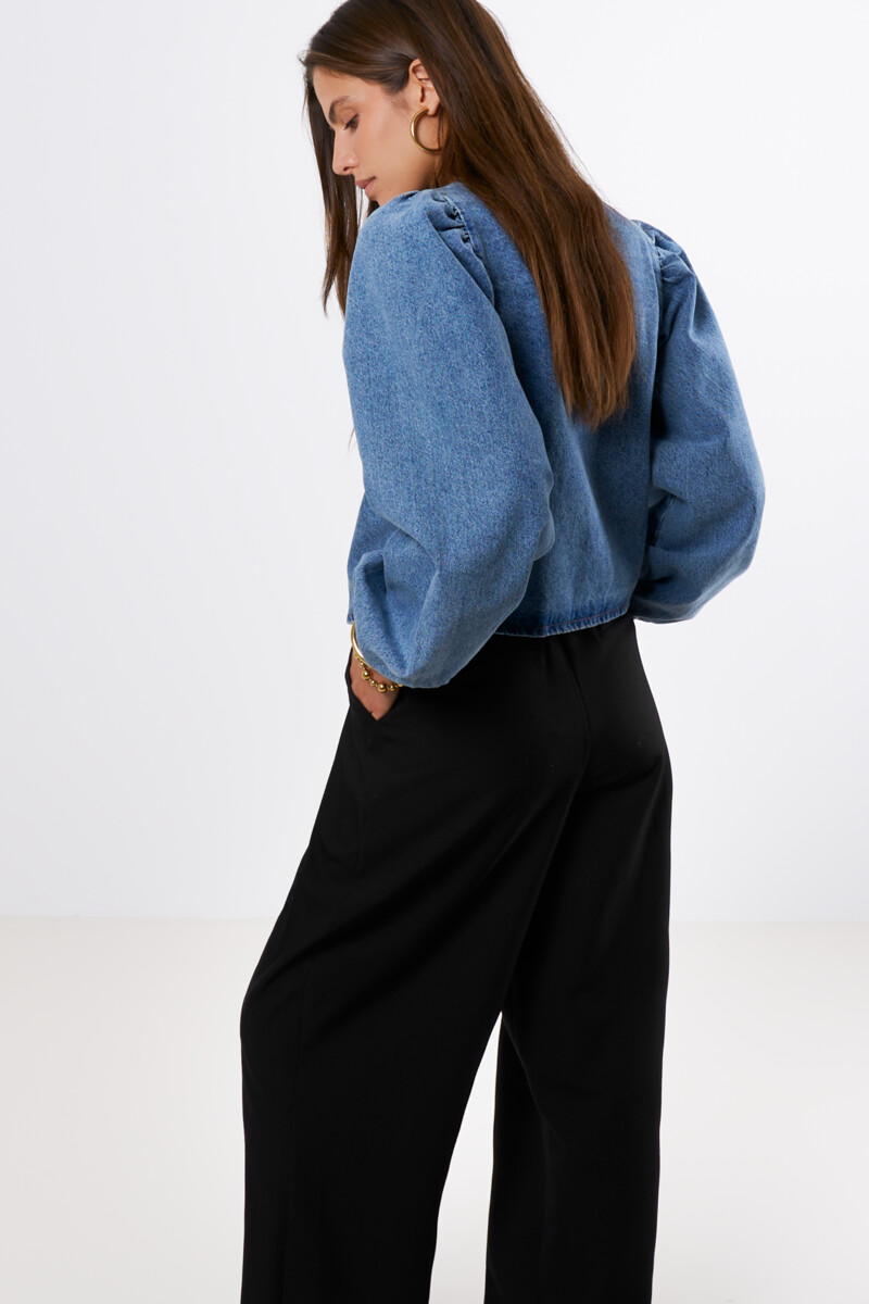 Black trousers with pleats | My Jewellery