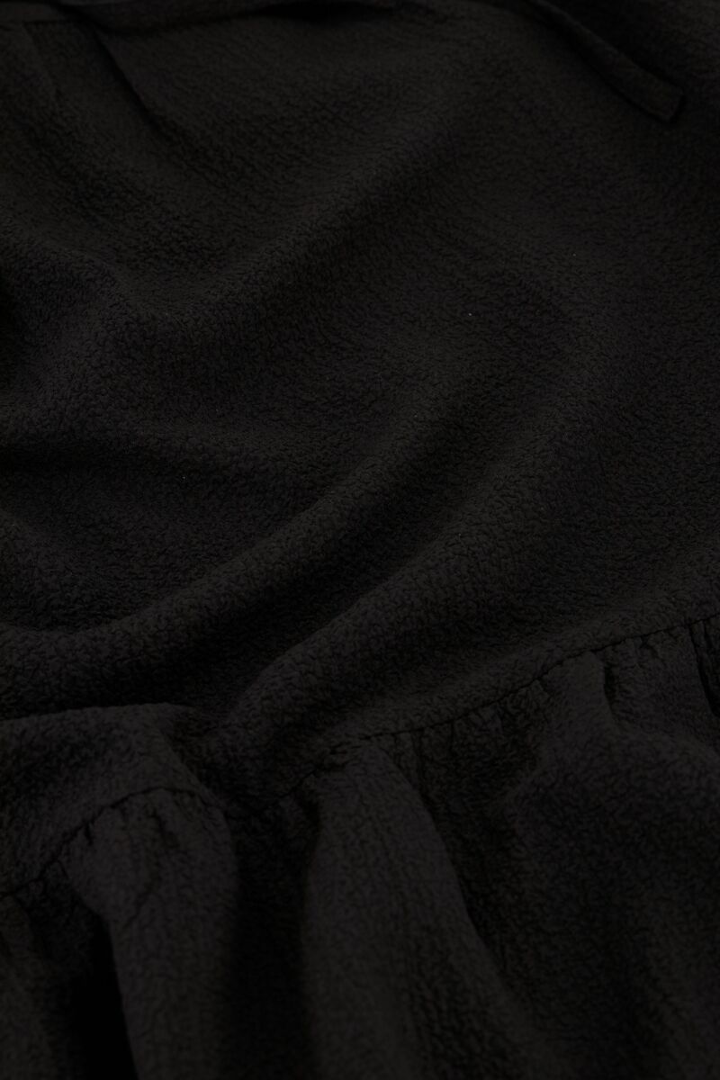 Black wide dress with bows | My Jewellery