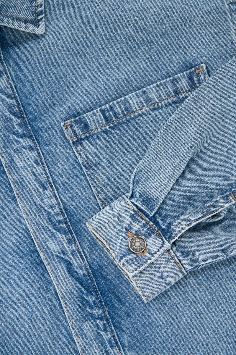 Denim Blouse with Pocket | My Jewellery