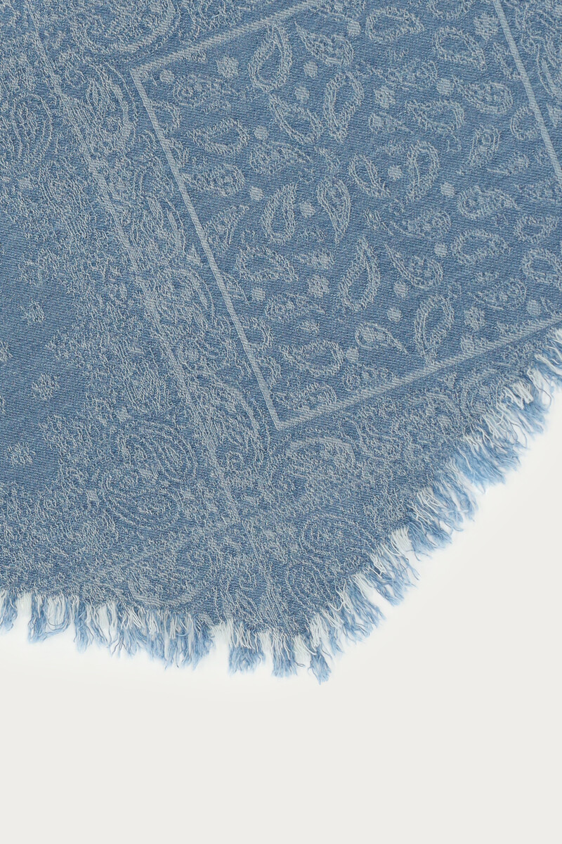 Blue denim scarf | My Jewellery