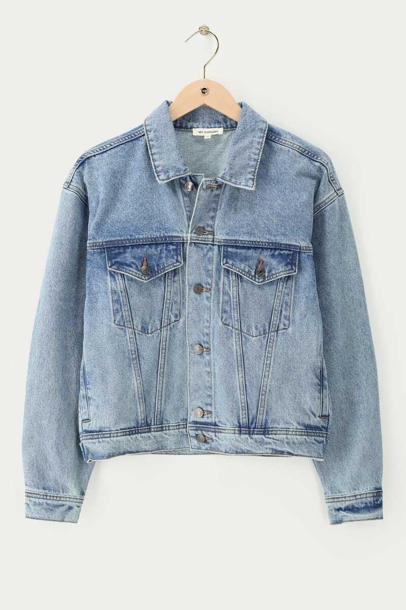 Blue denim jacket "Atelier Paris" | My Jewellery