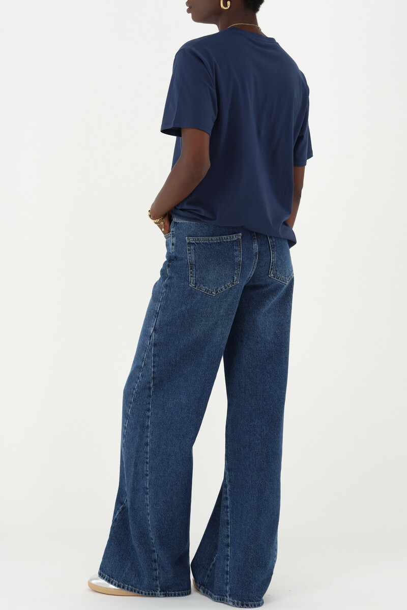 Blue flared jeans | My Jewellery