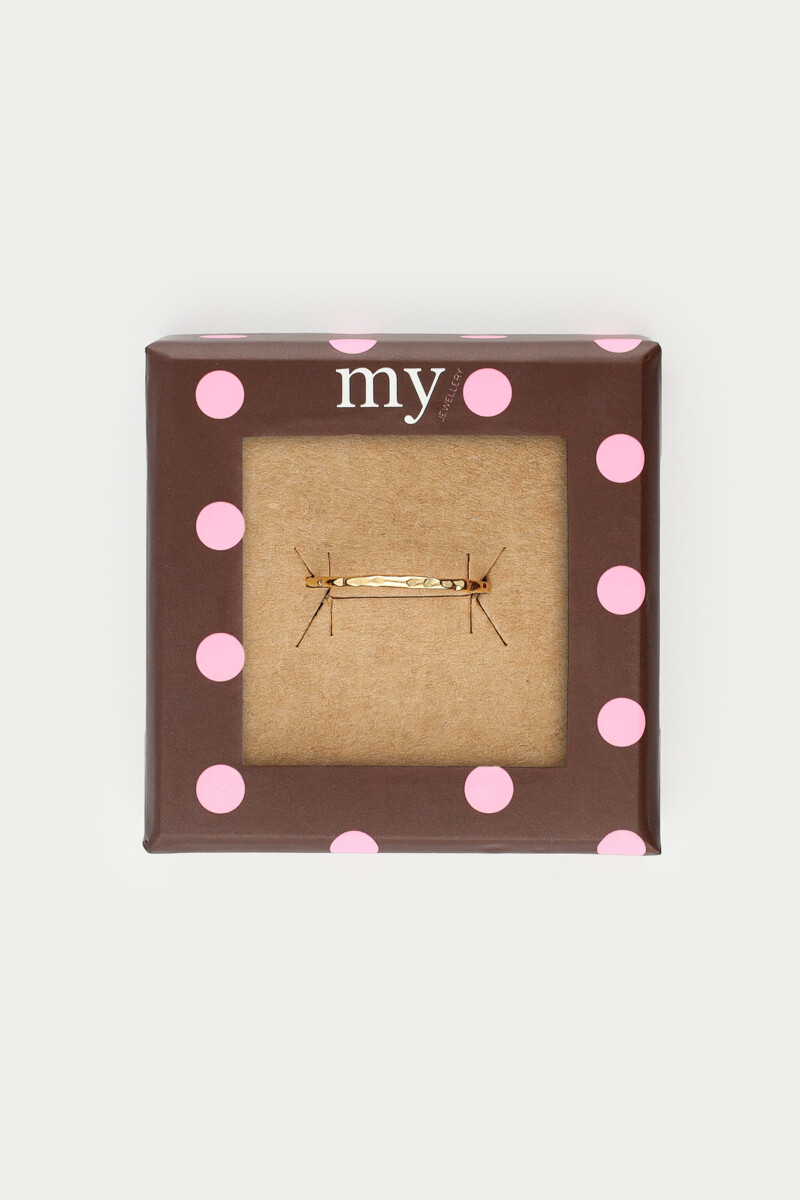 Bold Basic Minimalist Ring 'Hammered' Design | My Jewellery