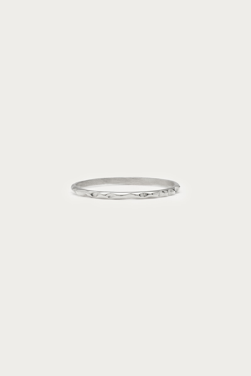Bold Basic Minimalist Ring 'Hammered' Design | My Jewellery