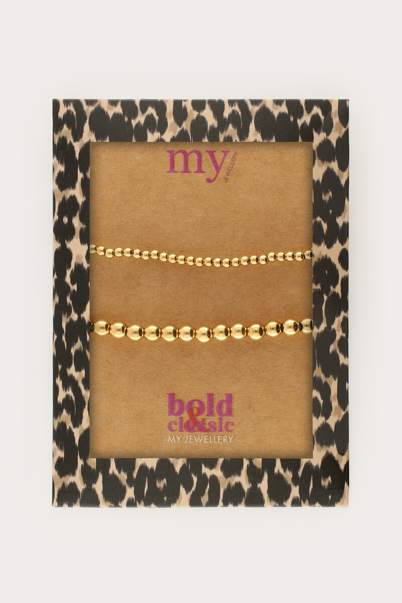 Bold bracelet set with bubble | My Jewellery