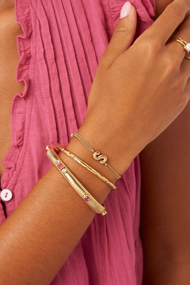 Bold bracelet with initial | My Jewellery