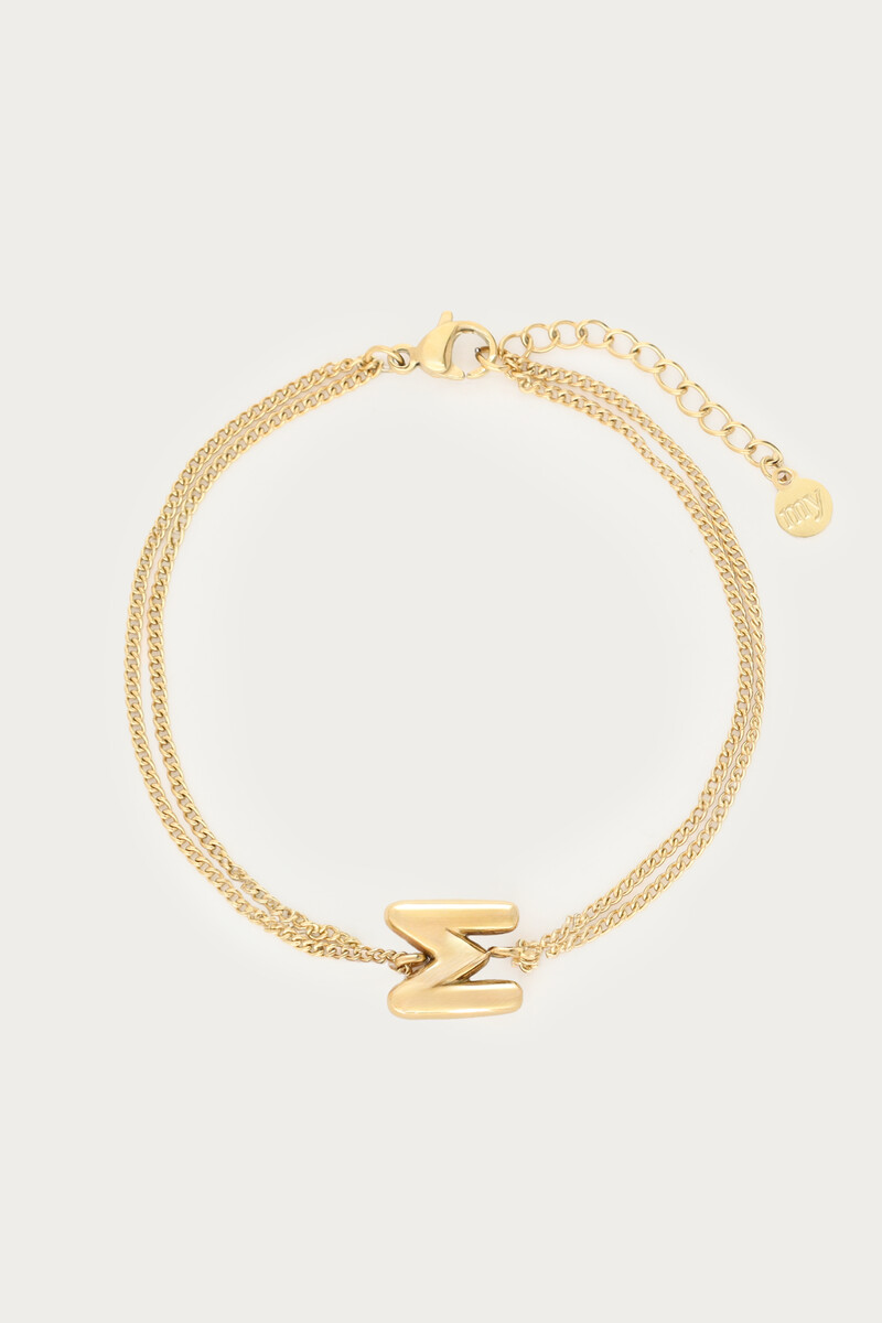 Bold bracelet with initial | My Jewellery