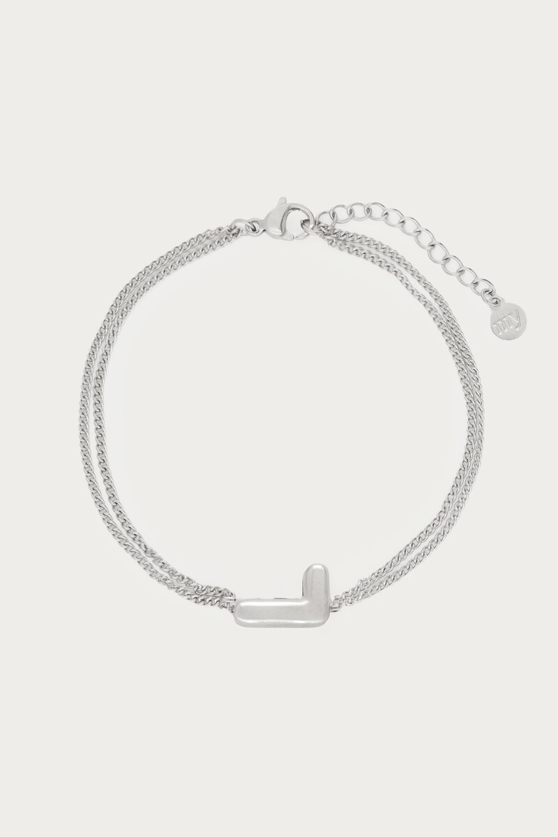 Bold armband met initial
