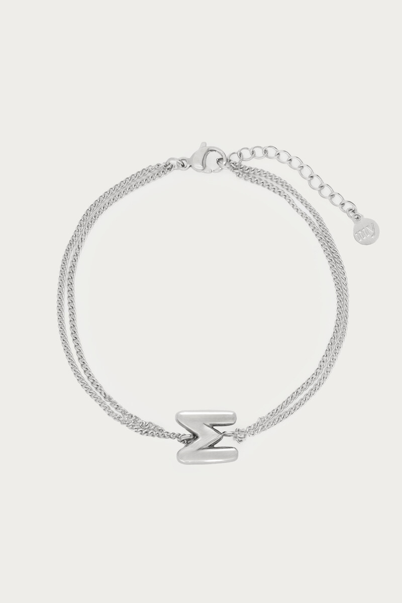 Bold bracelet with initial | My Jewellery