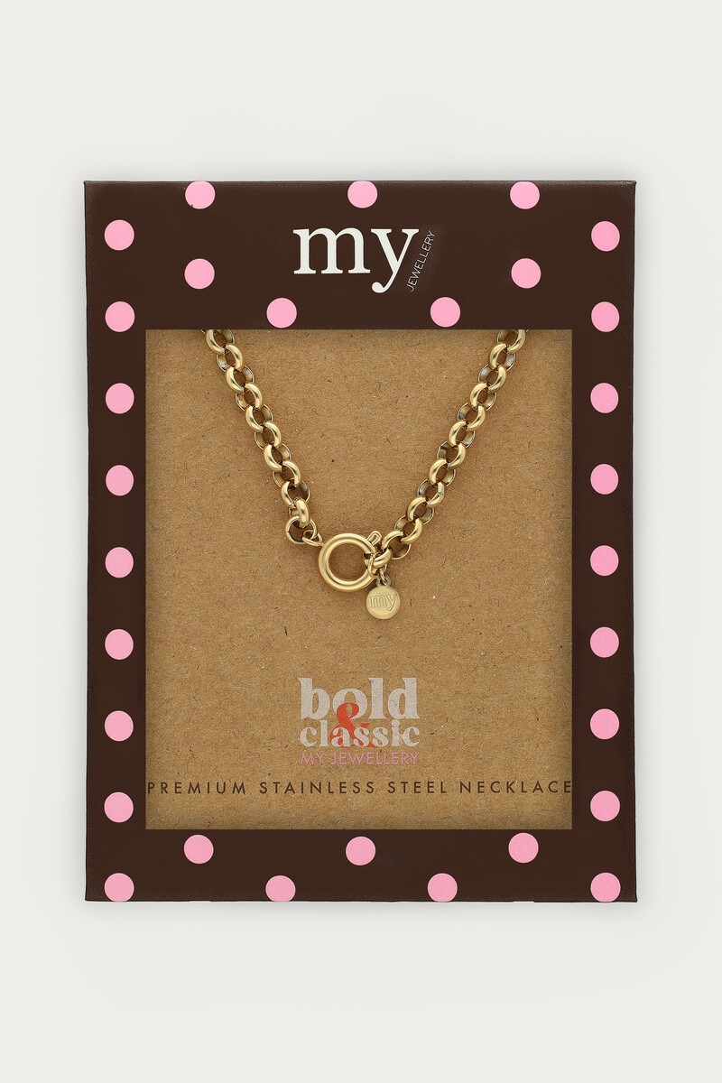 Bold Chain Necklace with Lock Kate | My Jewellery