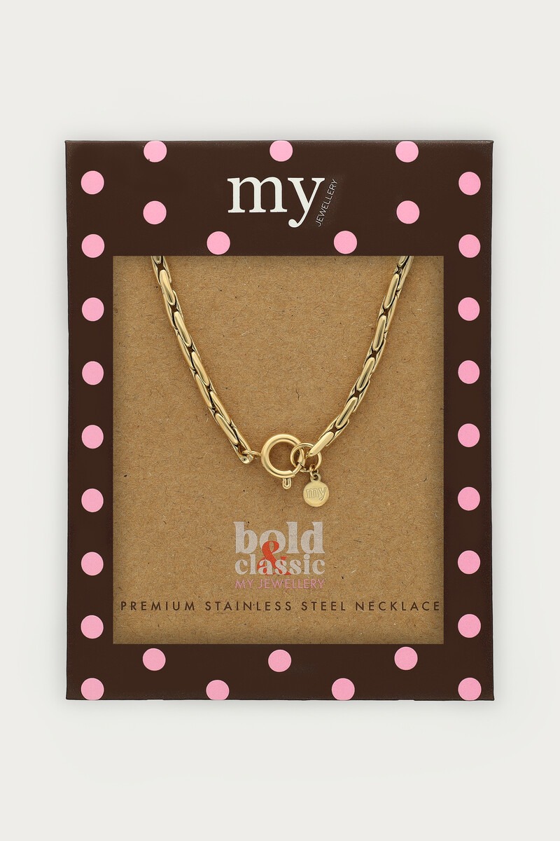 Bold Chain Necklace with Lock Kendall | My Jewellery
