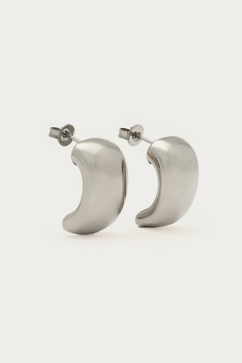 Bold wide hoop earrings | My Jewellery