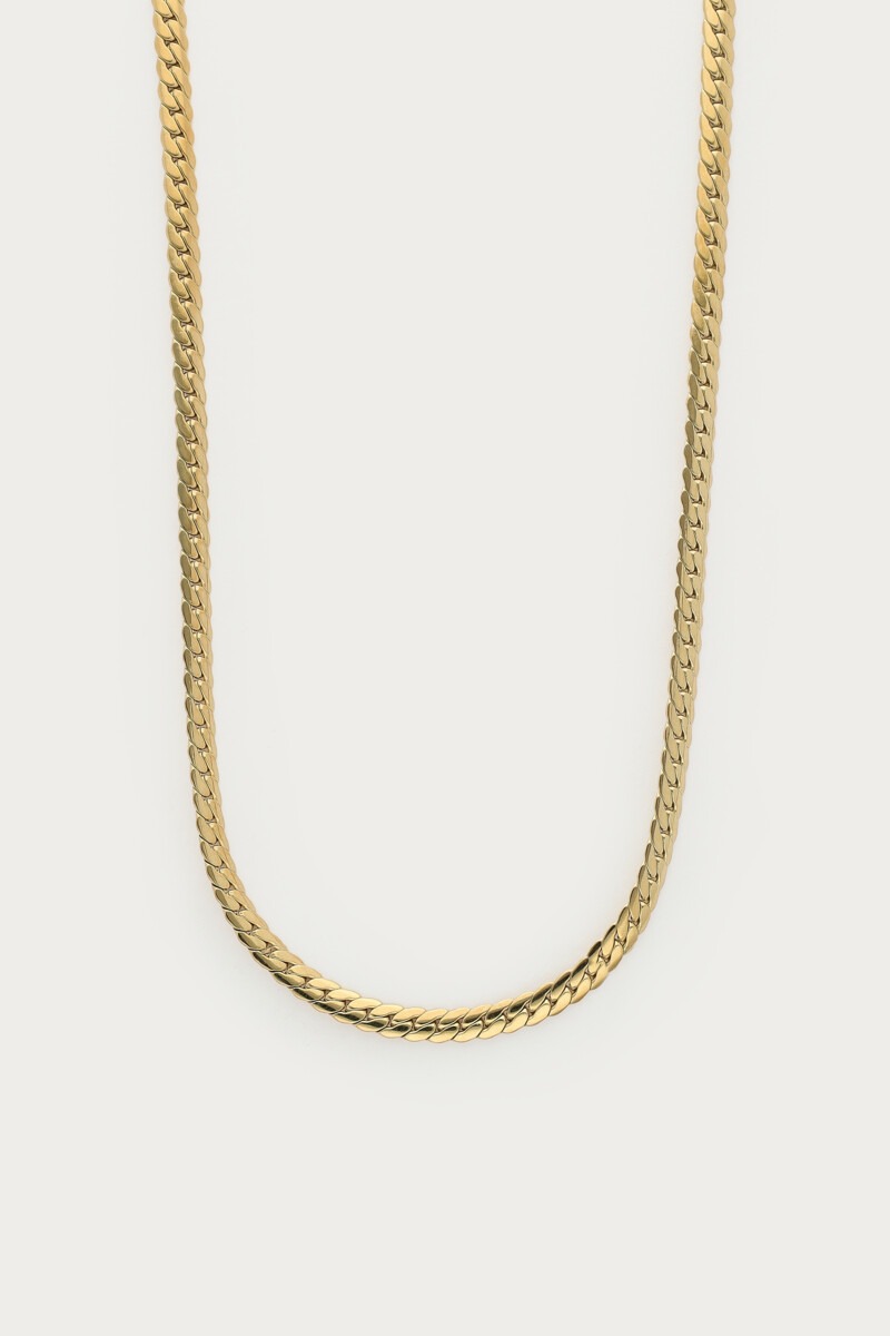 Bold flat chain necklace Billie