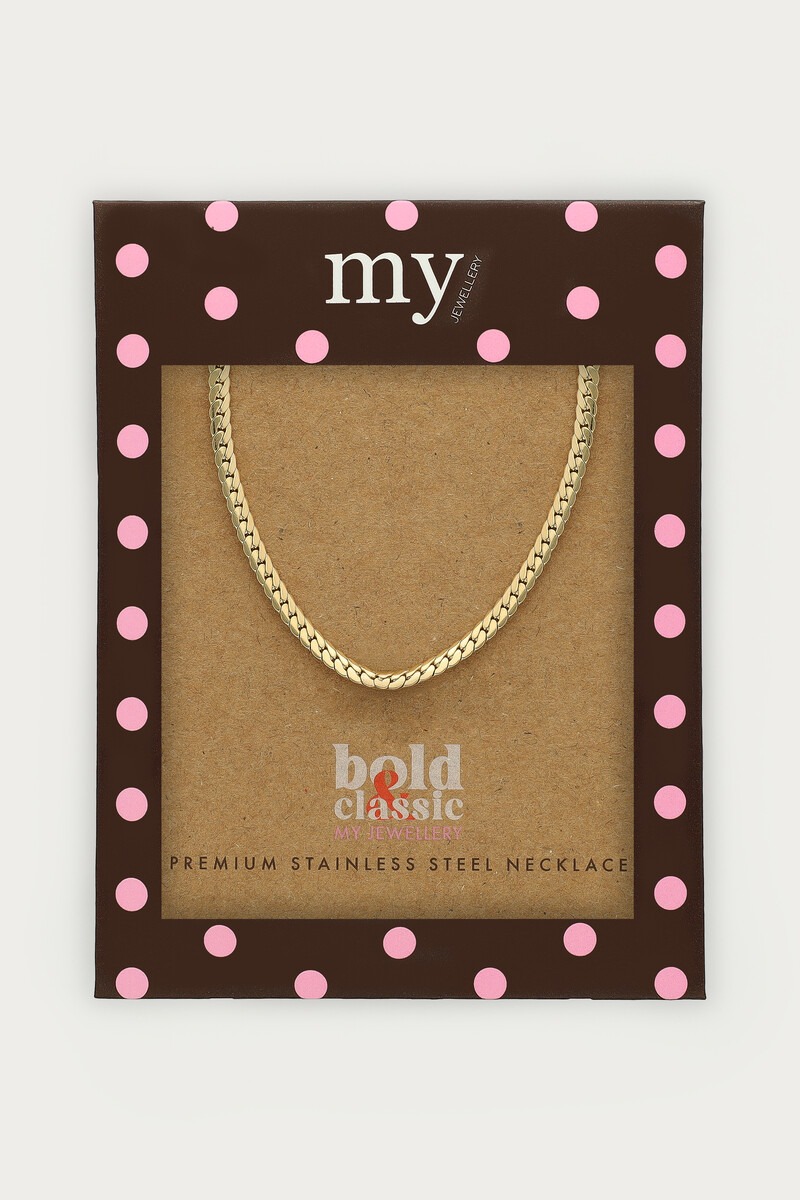 Bold Flat Link Necklace Billie | My Jewellery