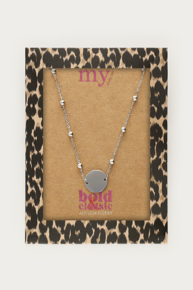 Bold long necklace with coins | My Jewellery