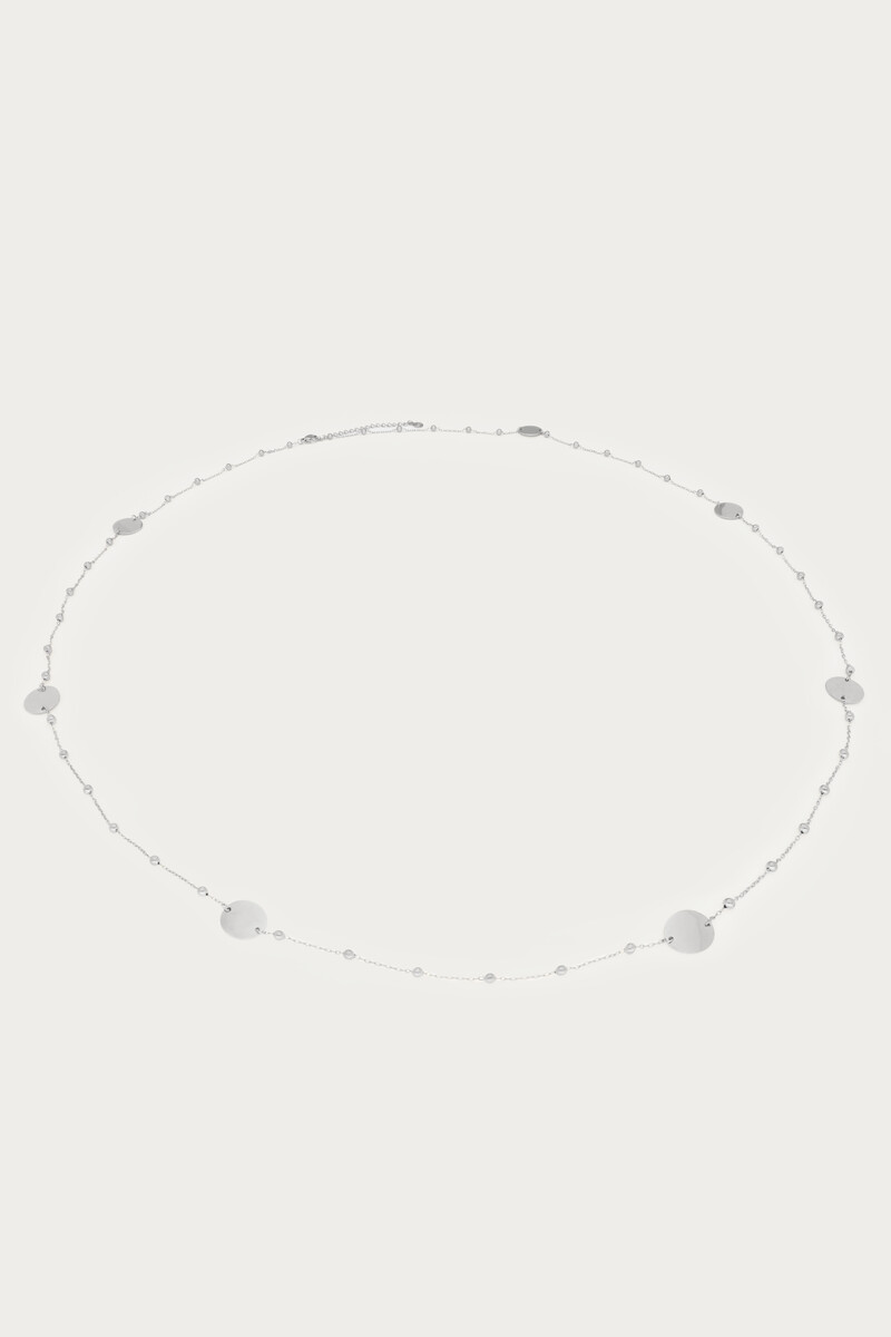 Bold long necklace with coins | My Jewellery